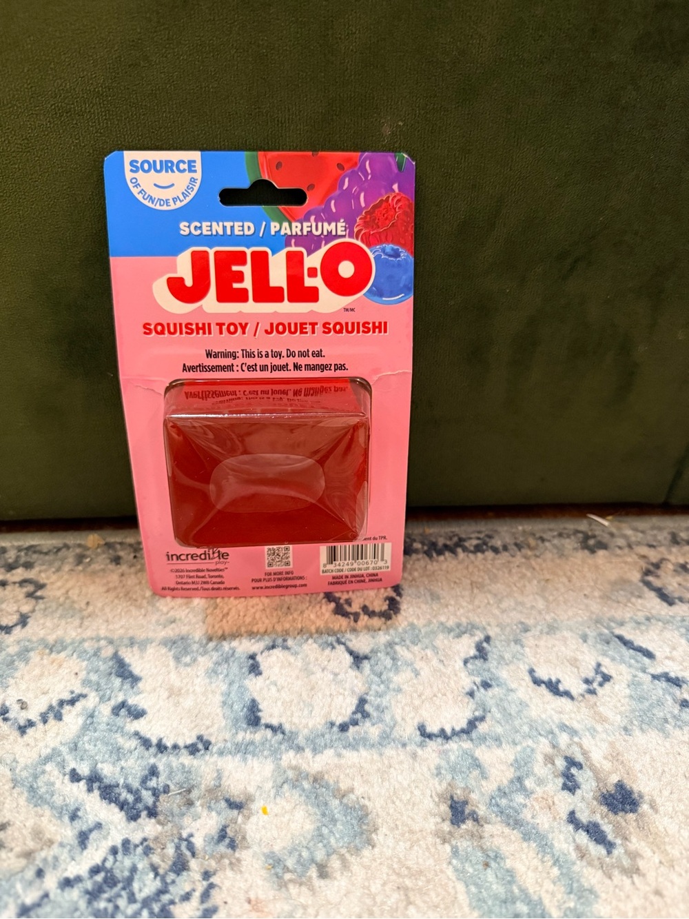 Red Squishi Scented Toy - Kids Toy